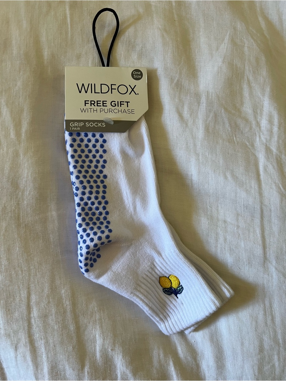 Wildfox Lemons 🍋 Pilates Yoga Socks